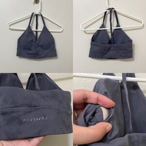 •ALPHALETE• Alphalux Wonder Bra T Back Medium Impact